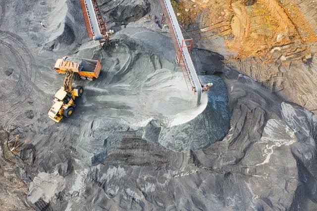 Mumbwamine aerial open-pit mine