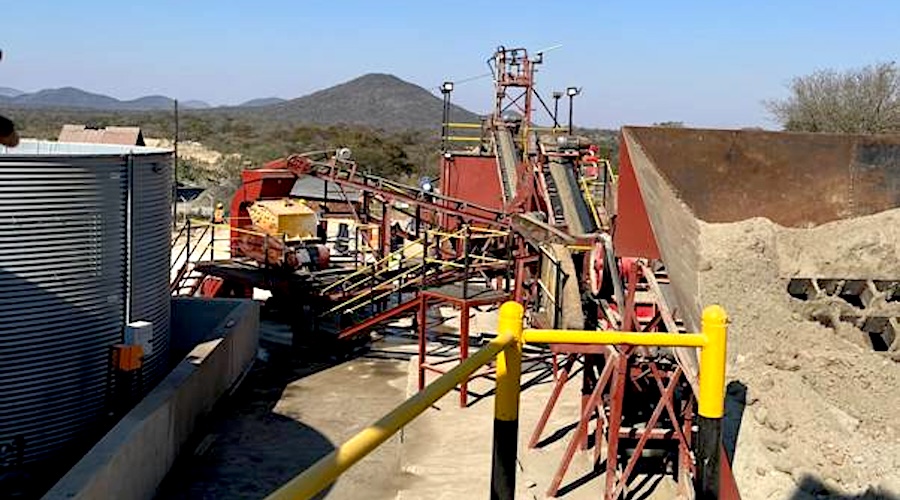Mumbwamine processing plant Zimbabwe